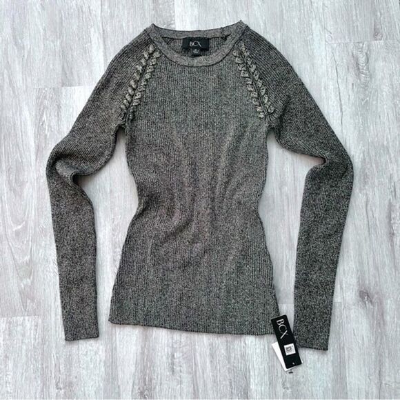 Ribbed Long Sleeve Top M - Picture 1 of 5